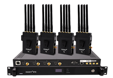 機(jī)架式一拖四無線圖傳